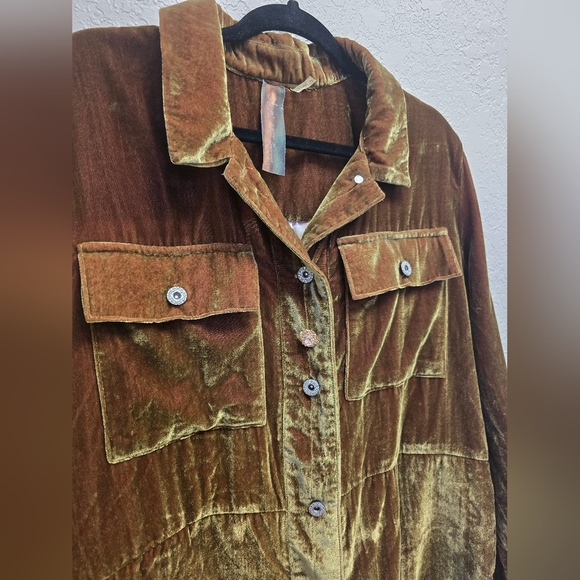 Aratta Silent Journey Velvet A Tulip Garden Jacket Size Small - Picture 7 of 12